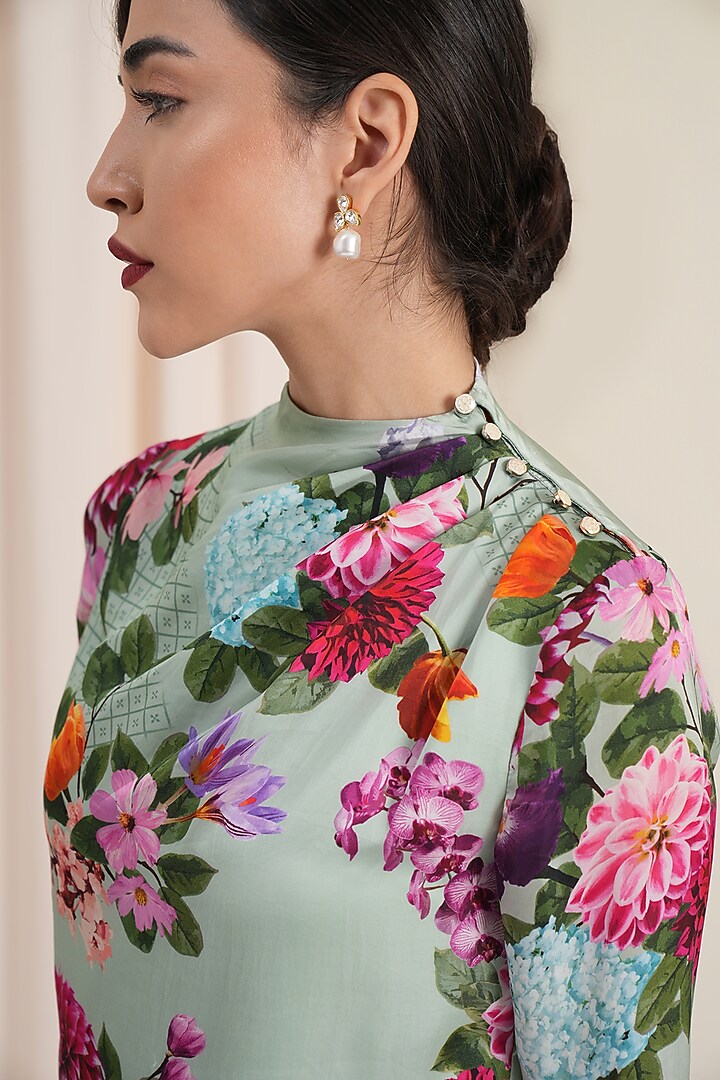 Pista Floral Printed Top by RADKA at Pernia's Pop Up Shop