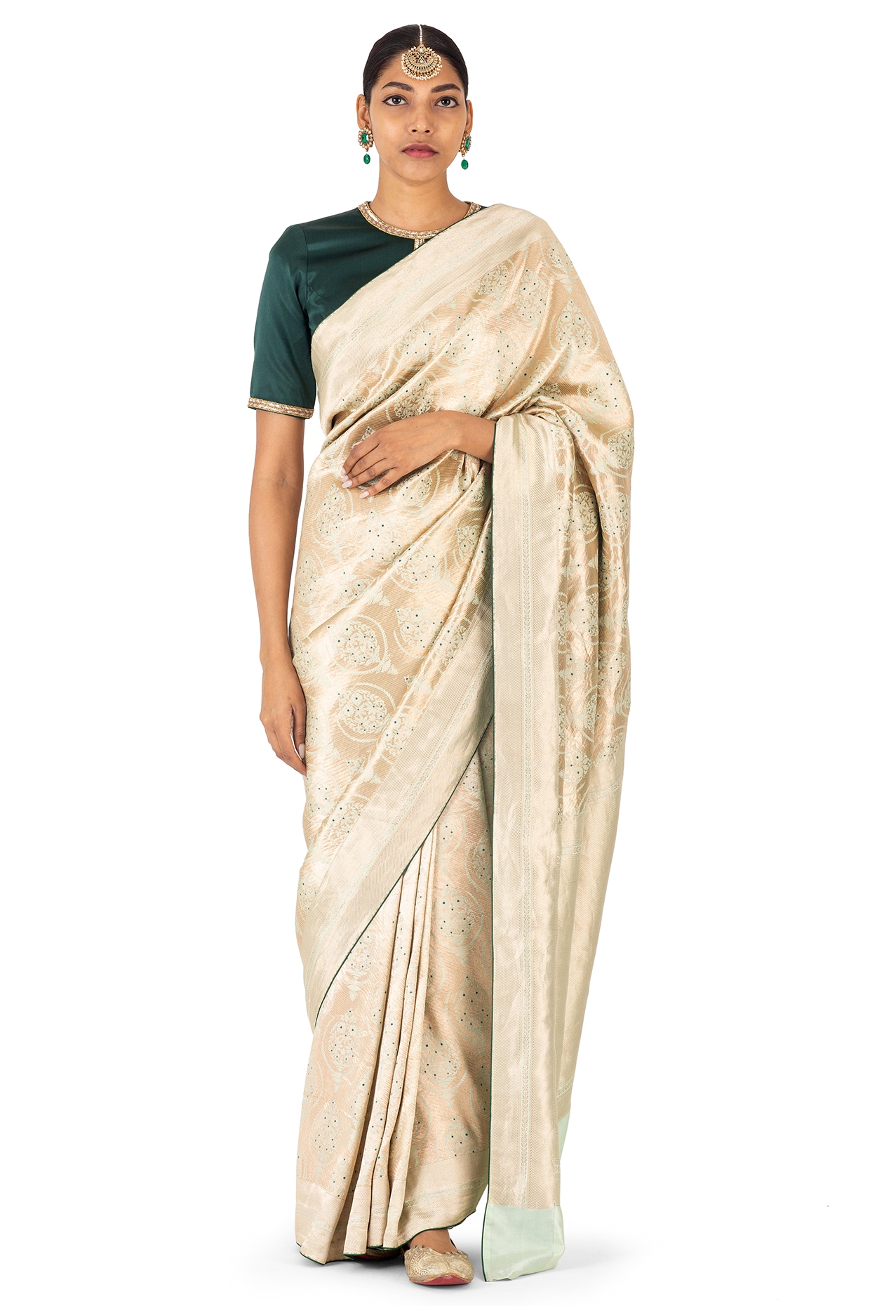 Ladies Indian Banarasi Saree Latest Price, Ladies Indian Banarasi Saree  Manufacturer in Varanasi, India