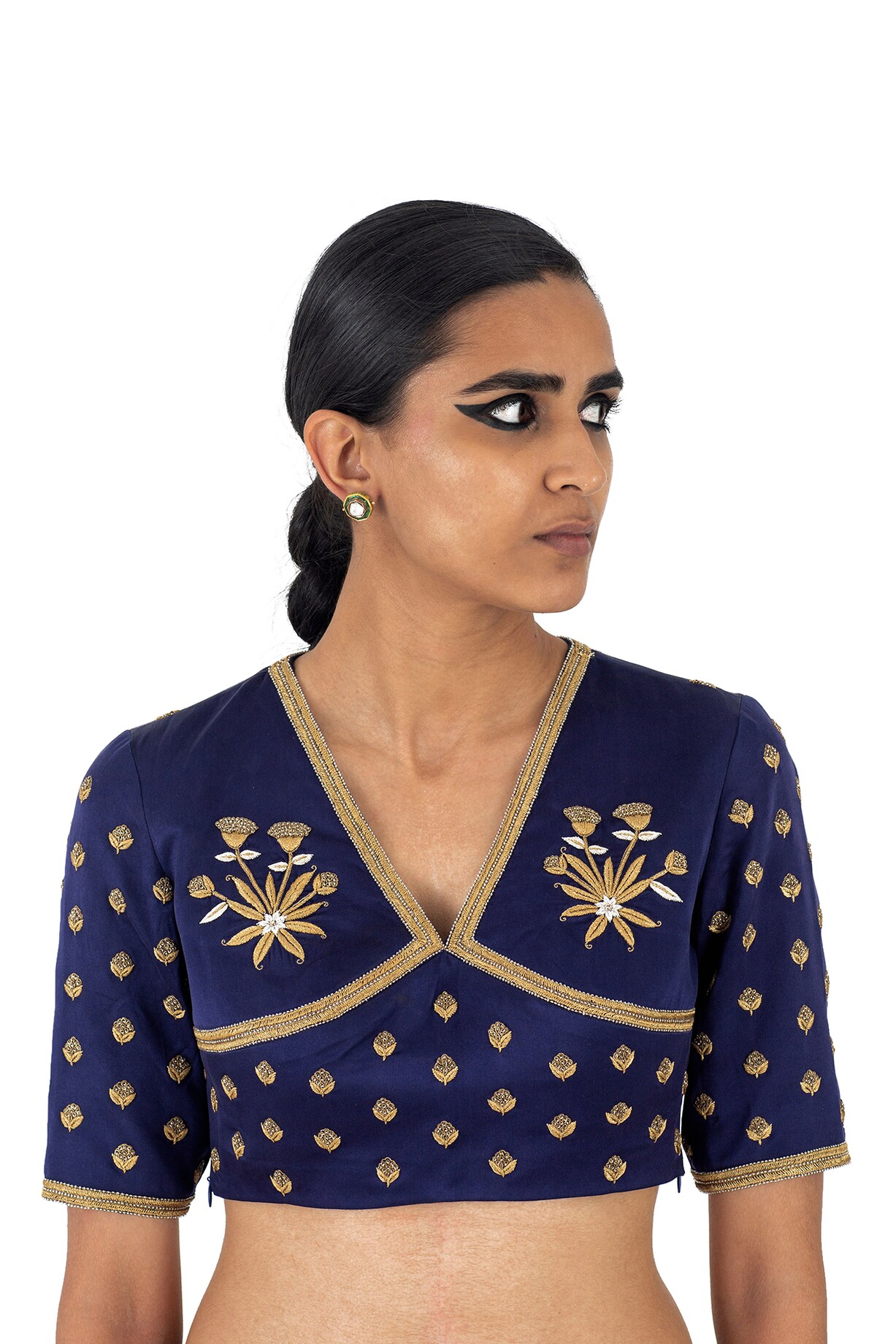 Zahra Blouse ~ Indigo
