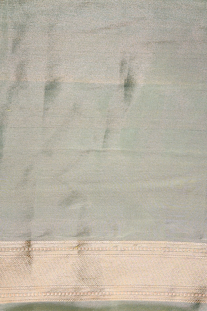 Pale Blue Tissue Silk Zari Wedding Saree by Raw Mango at Pernia's Pop Up Shop