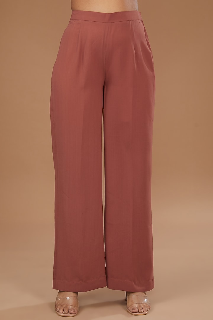 Red Jet Spun Co-Ord Set by Ranng at Pernia's Pop Up Shop