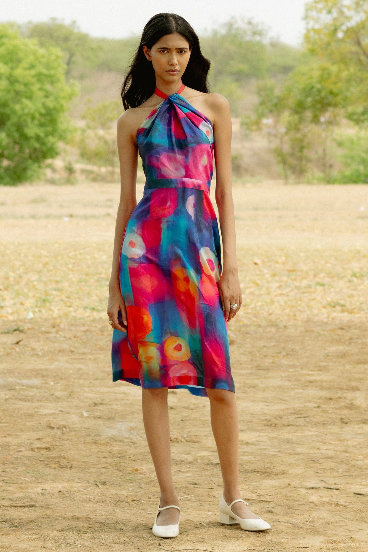 Halter neck beach dress best sale