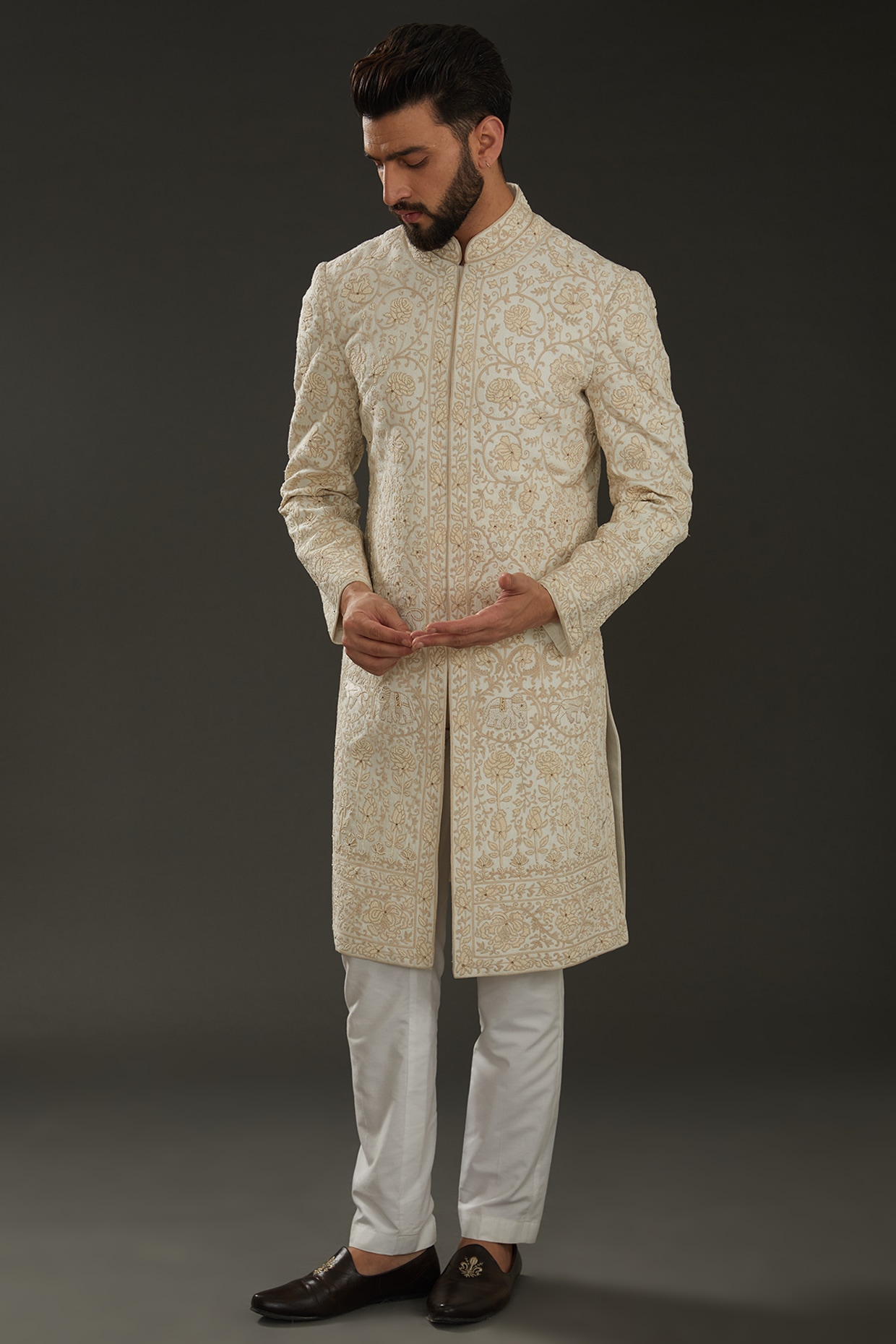 Rajwada style store sherwani