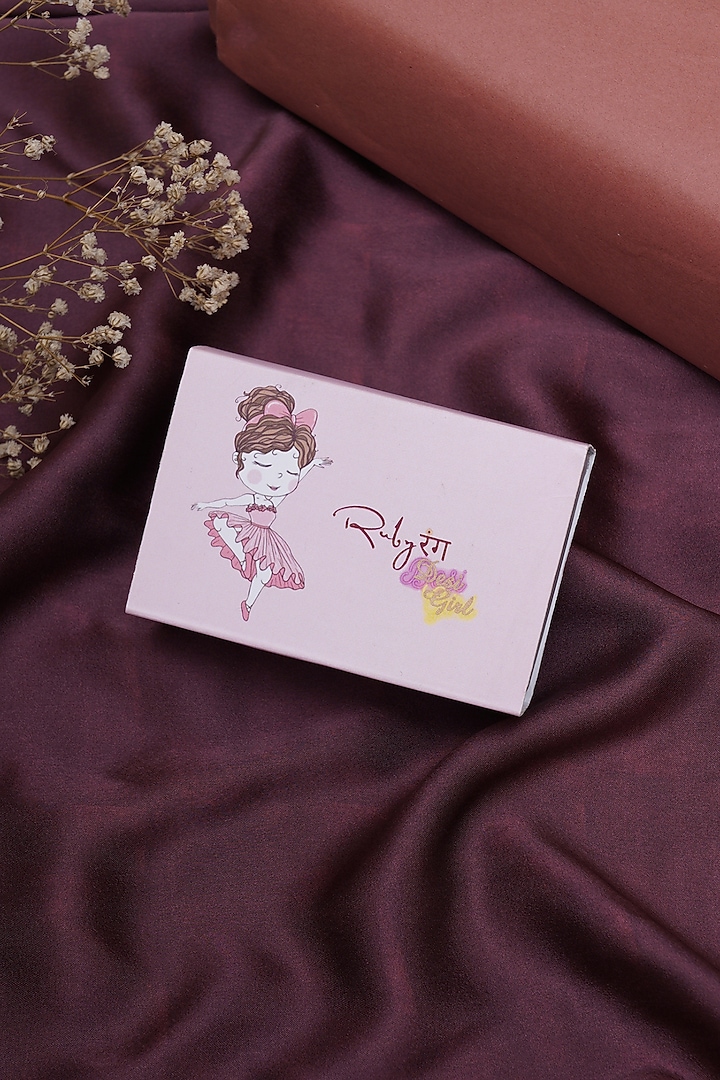 Gold Finish Pearl & Kundan Polki Passa by Ruby Raang Kids at Pernia's Pop Up Shop