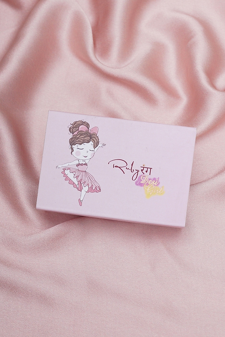 Gold Finish Kundan Polki Layered Head Piece by Ruby Raang Kids at Pernia's Pop Up Shop