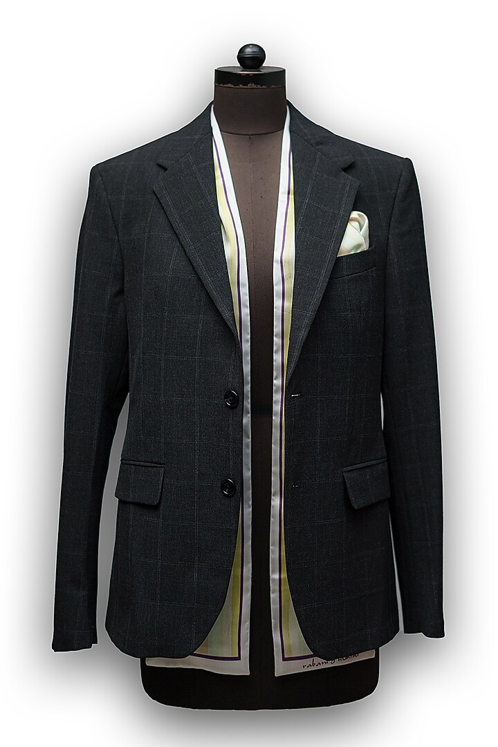 Mlti-Colored Satin Printed Pocket Square & Neck Stole Gift Box by Rabani & Rakha Men at Pernia's Pop Up Shop