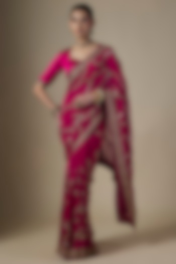 Wine Suiting Tikki Hand Embroidered Crop Blazer Set by Ranbir Mukherjee at Pernia's Pop Up Shop