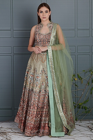 Pure Banarasi Silk Lehenga  Silk lehenga, Wedding lehenga designs