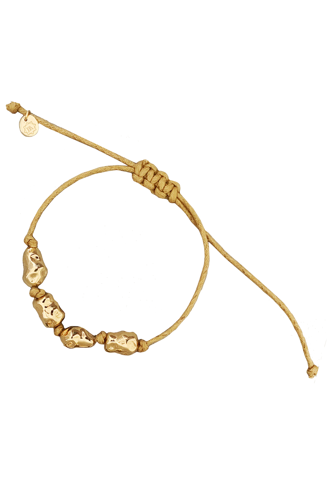 Gold Plated Brass Bracelet by Radhika Agrawal Jewels