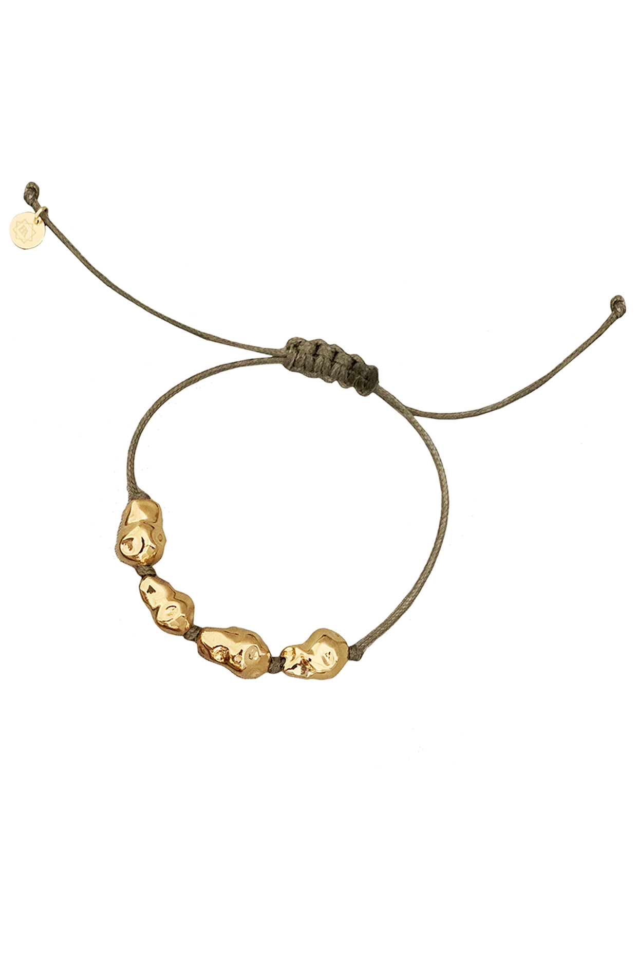 Gold Plated Bracelet In Brass by Radhika Agrawal Jewels
