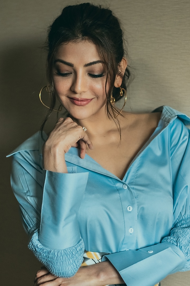 Gold Plated Heart Earrings by Radhika Agrawal Jewels at Pernia's Pop Up Shop