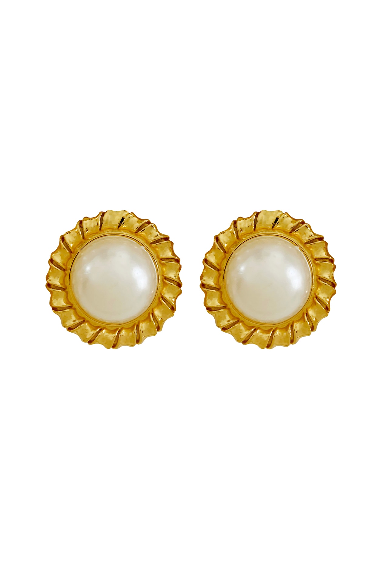 Antique Edwardian Opal Pearl Cluster Stud Earrings 9ct Gold – Jewellery  Addiction