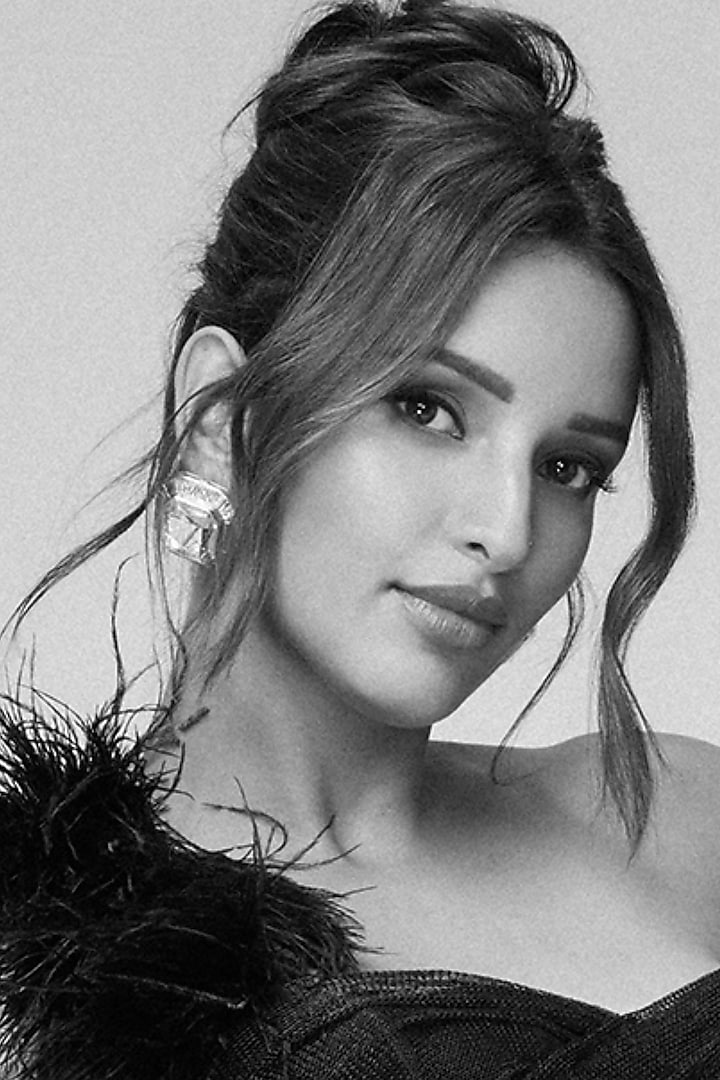 Gold Plated Square-Cut Crystal Stud Earrings by Radhika Agrawal Jewels at Pernia's Pop Up Shop