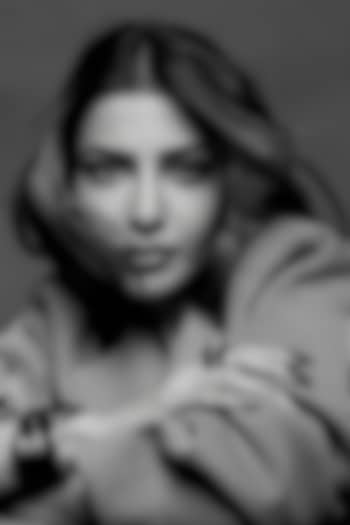 Gold Plated Black Bubble Ring by Radhika Agrawal Jewels at Pernia's Pop Up Shop