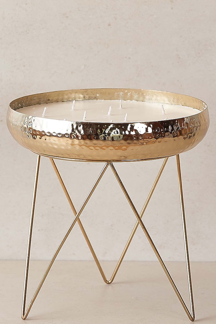Gold Candle Stands (Set of 3) by The Decor Remedy at Pernia's Pop Up Shop