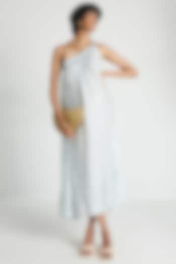White One-Shoulder Dress by Reistor