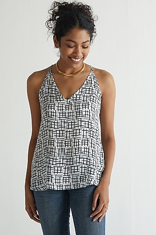 Powder Blue Bemberg Top by Reistor