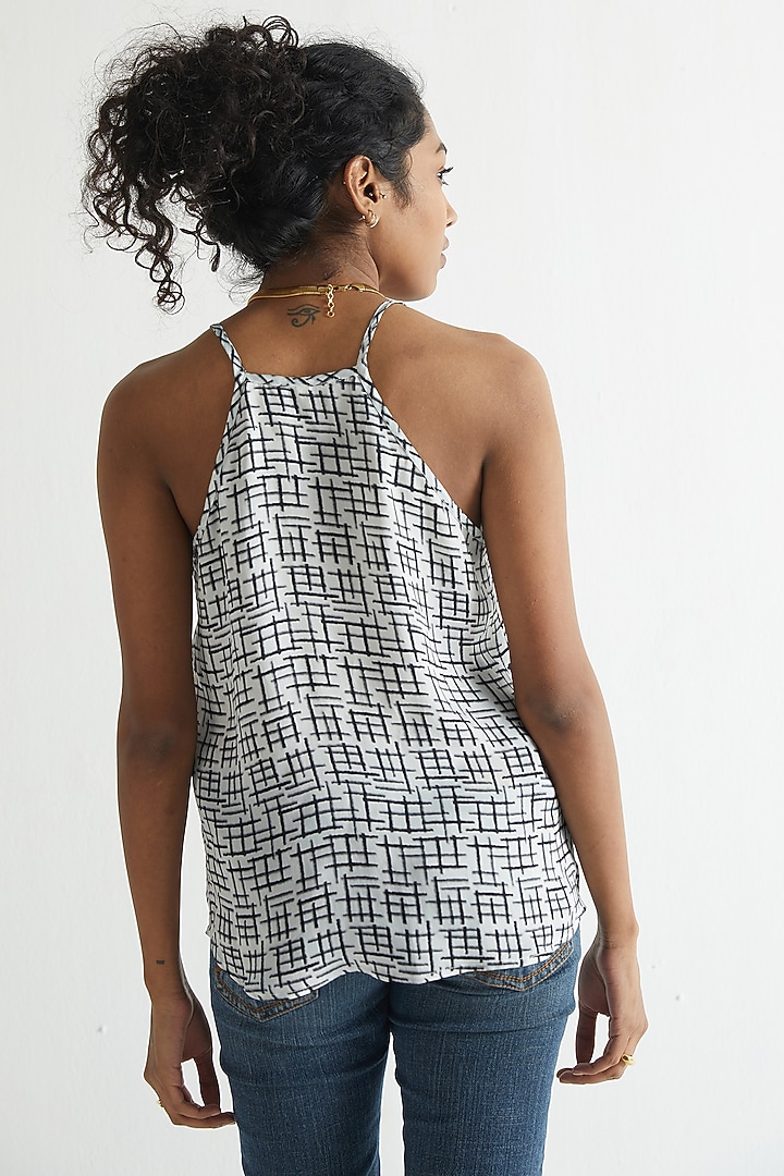 Powder Blue Bemberg Top by Reistor at Pernia's Pop Up Shop