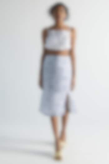 White Bemberg Skirt by Reistor