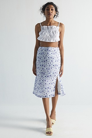 White Bemberg Skirt by Reistor