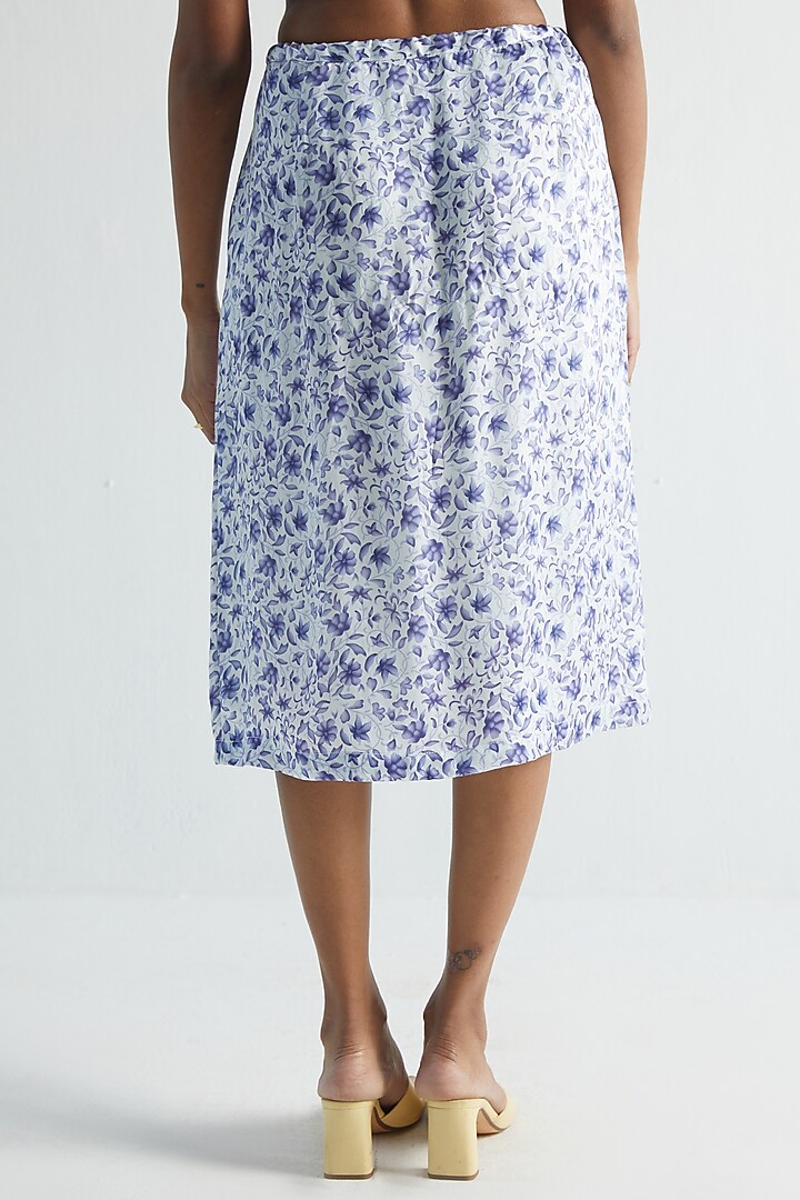 White Bemberg Skirt by Reistor at Pernia's Pop Up Shop