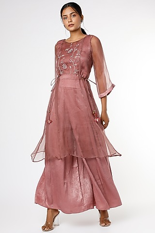 Bridal Rose Pleated Pant Set by RENATI