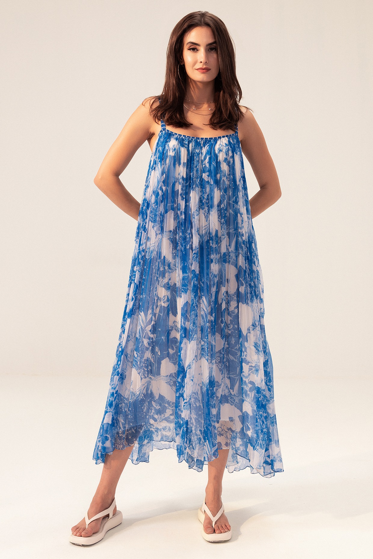 Belena premium ruffled Dress- Bestseller main image 1