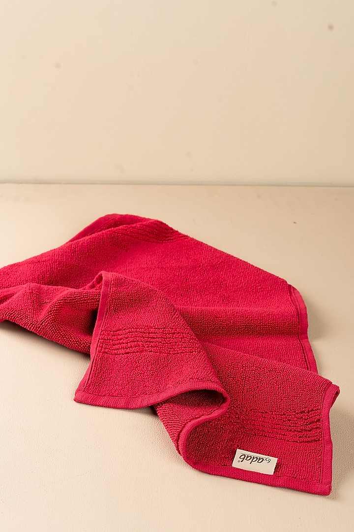 Red Face Towels by By ADAB