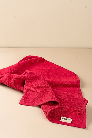 Red Face Towels by By ADAB