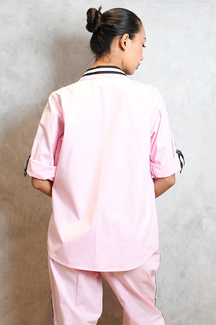 Pink Cotton Shirt by Richaa Goenka at Pernia's Pop Up Shop