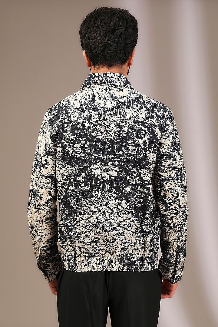 Multi-Colored Cotton Printed Jacket by Rohit Gandhi & Rahul Khanna Men at Pernia's Pop Up Shop