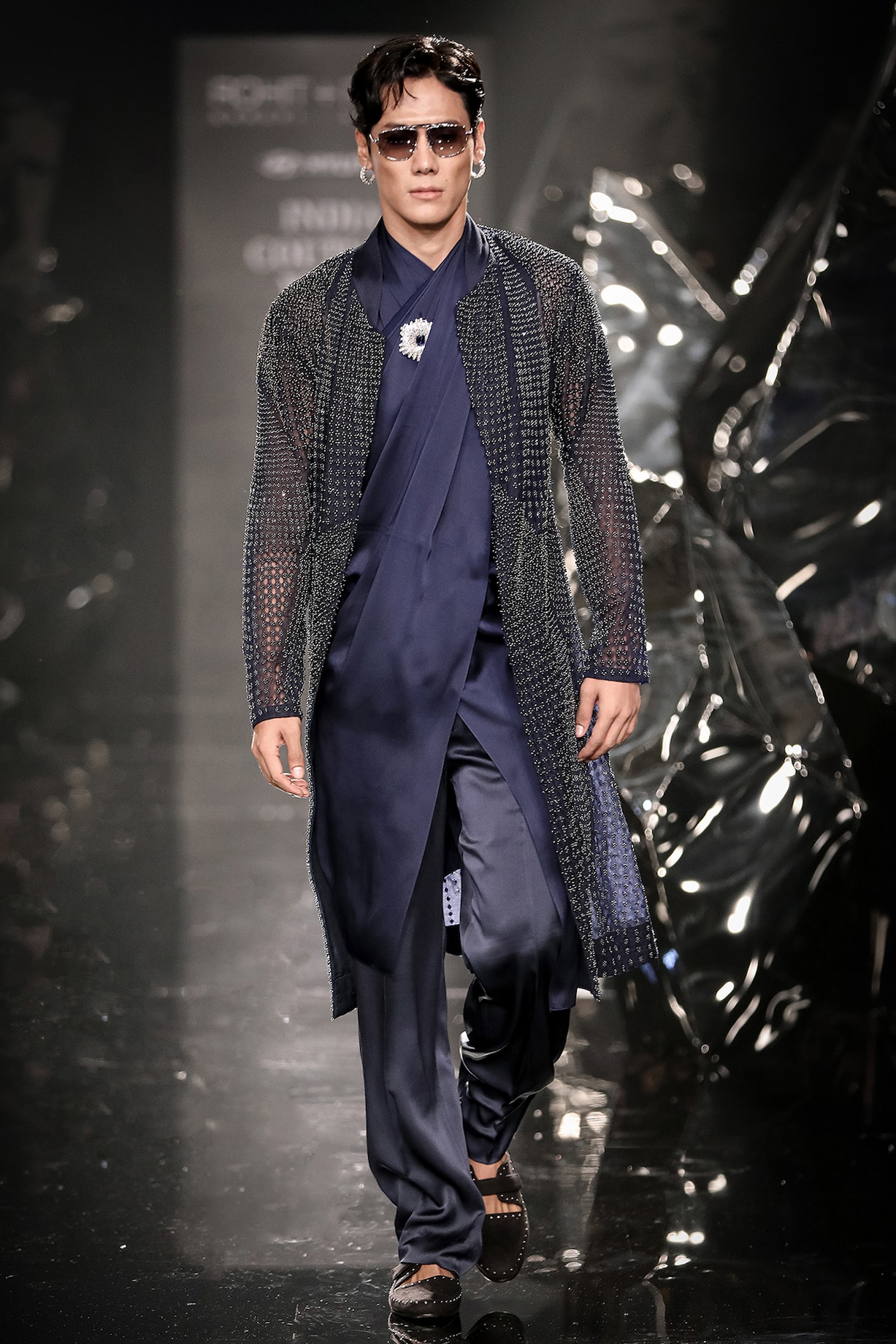 ANDREA&Co. STRATA ART TULLE JACKET&INNER STRATA ART TULLE JACKET