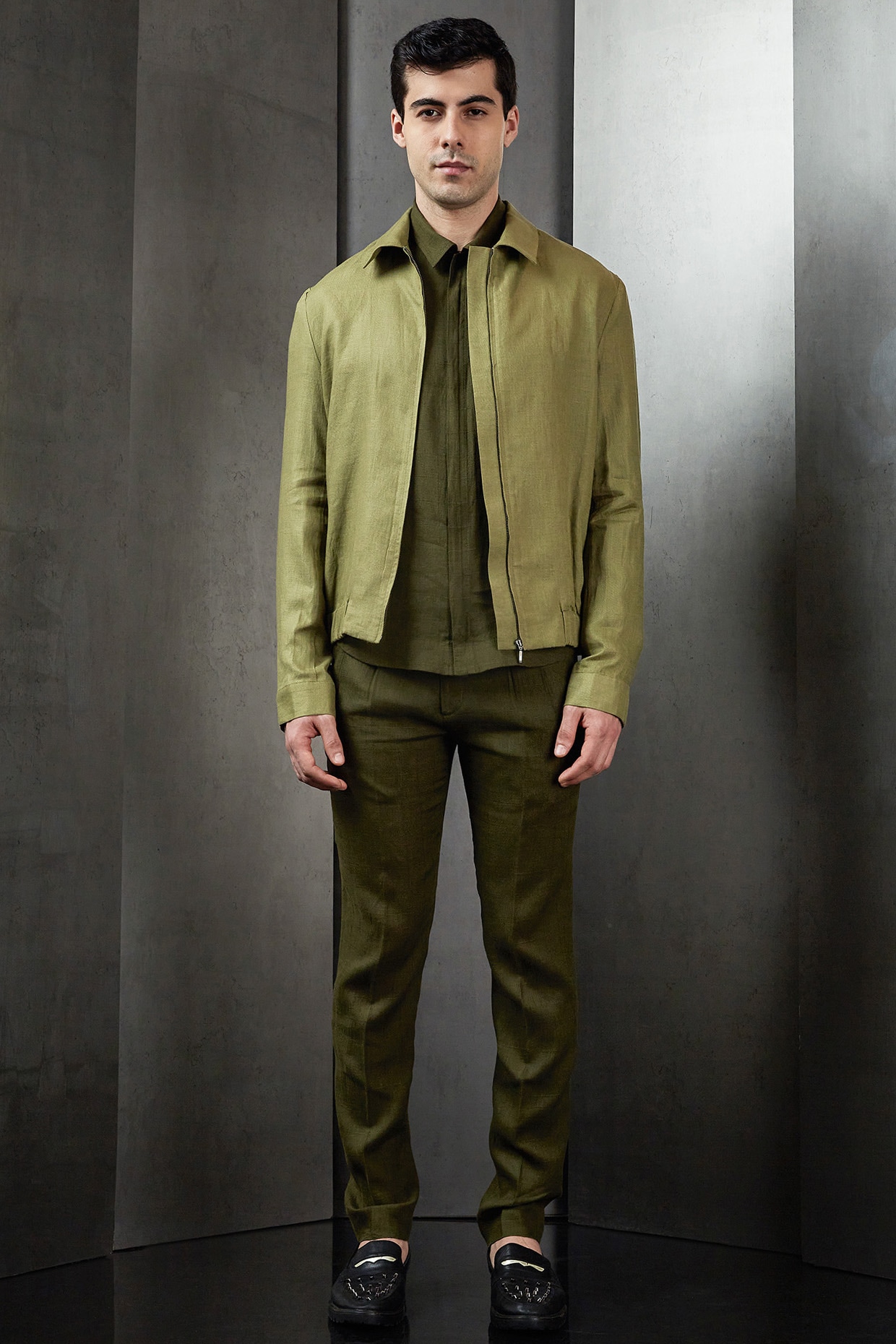 Buy Olive Jackets & Coats for Men by VOXATI Online | Ajio.com