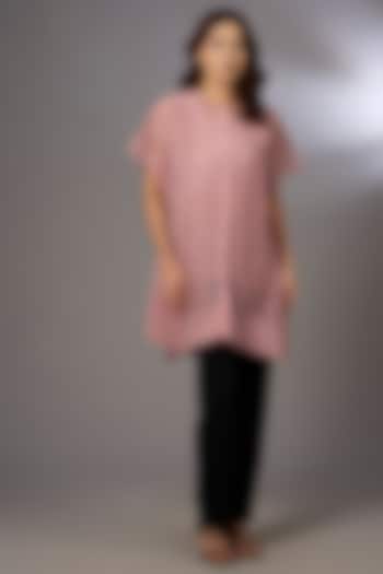 Swiss Rose Tulle Top by Rohit Gandhi & Rahul Khanna at Pernia's Pop Up Shop