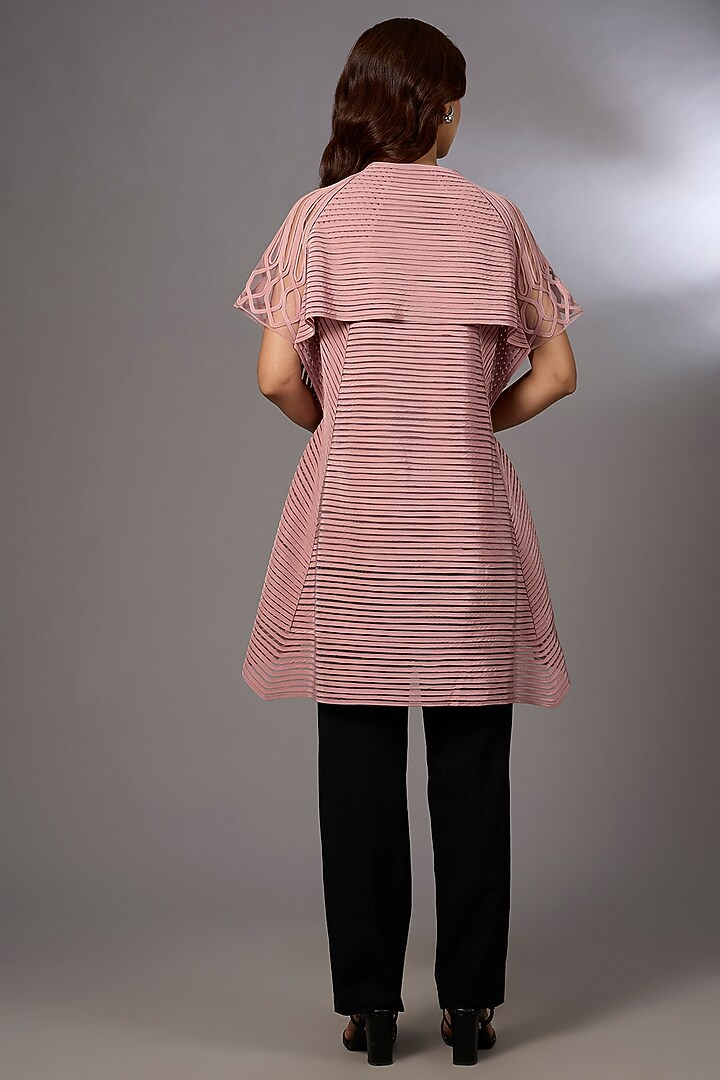 Swiss Rose Tulle Top by Rohit Gandhi & Rahul Khanna at Pernia's Pop Up Shop