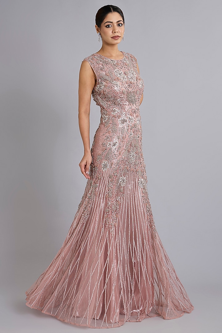 Pink Tulle Bridal Gown by Rohit Gandhi & Rahul Khanna at Pernia's Pop Up Shop