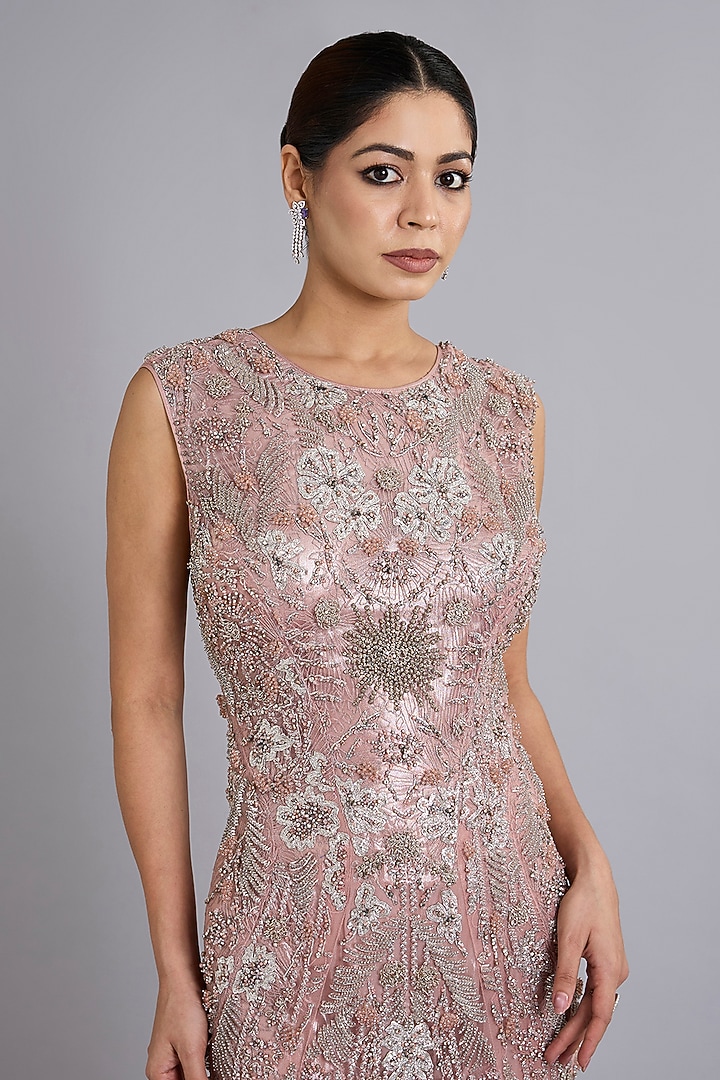 Pink Tulle Bridal Gown by Rohit Gandhi & Rahul Khanna at Pernia's Pop Up Shop