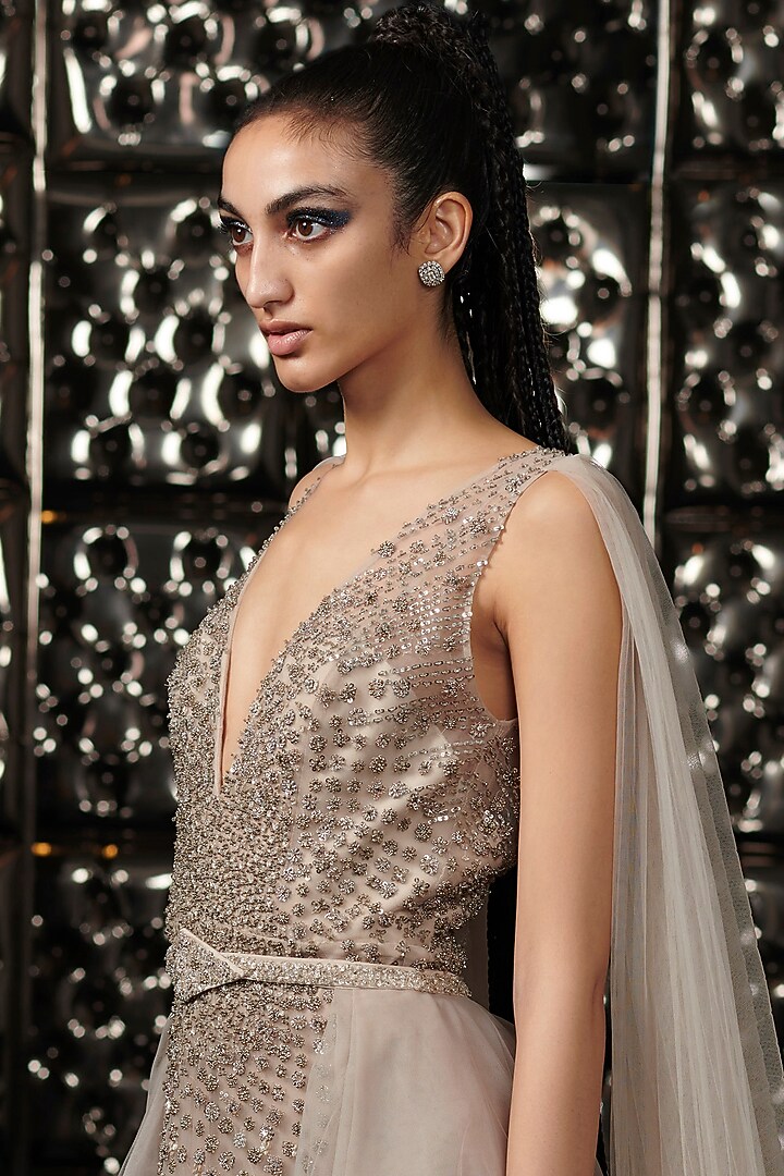 Mist Embellished Bridal Gown by Rohit Gandhi & Rahul Khanna at Pernia's Pop Up Shop