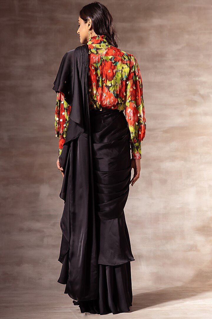 Multi-Colored Printed Top by RUHR INDIA at Pernia's Pop Up Shop
