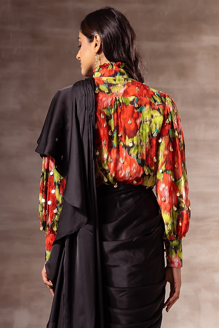 Multi-Colored Printed Top by RUHR INDIA at Pernia's Pop Up Shop