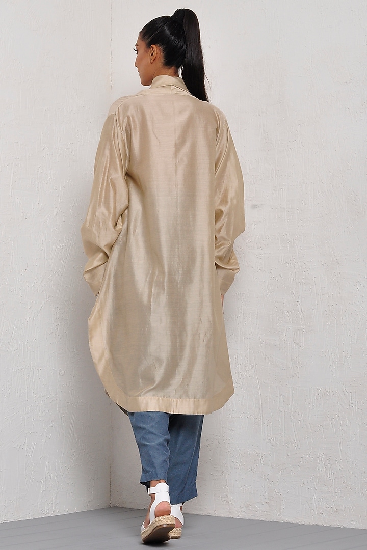 Sand Wrap Jacket by Ritesh Kumar at Pernia's Pop Up Shop