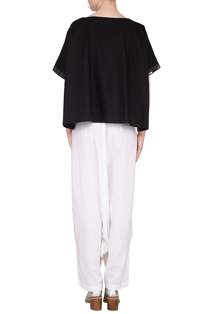 White Cascade Pant by Ritesh Kumar at Pernia's Pop Up Shop