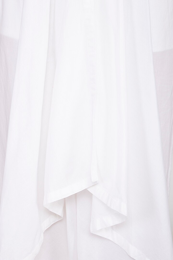 White Cascade Pant by Ritesh Kumar at Pernia's Pop Up Shop
