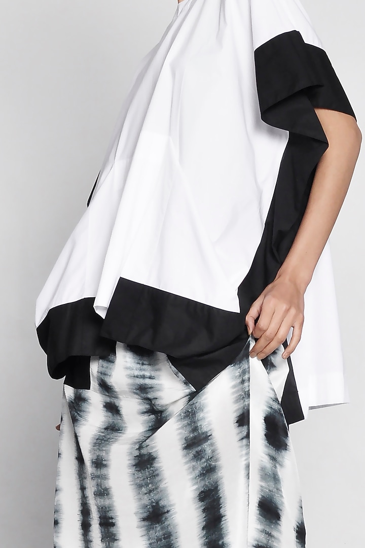Black Harem Skirt Pants by Ritesh Kumar at Pernia's Pop Up Shop
