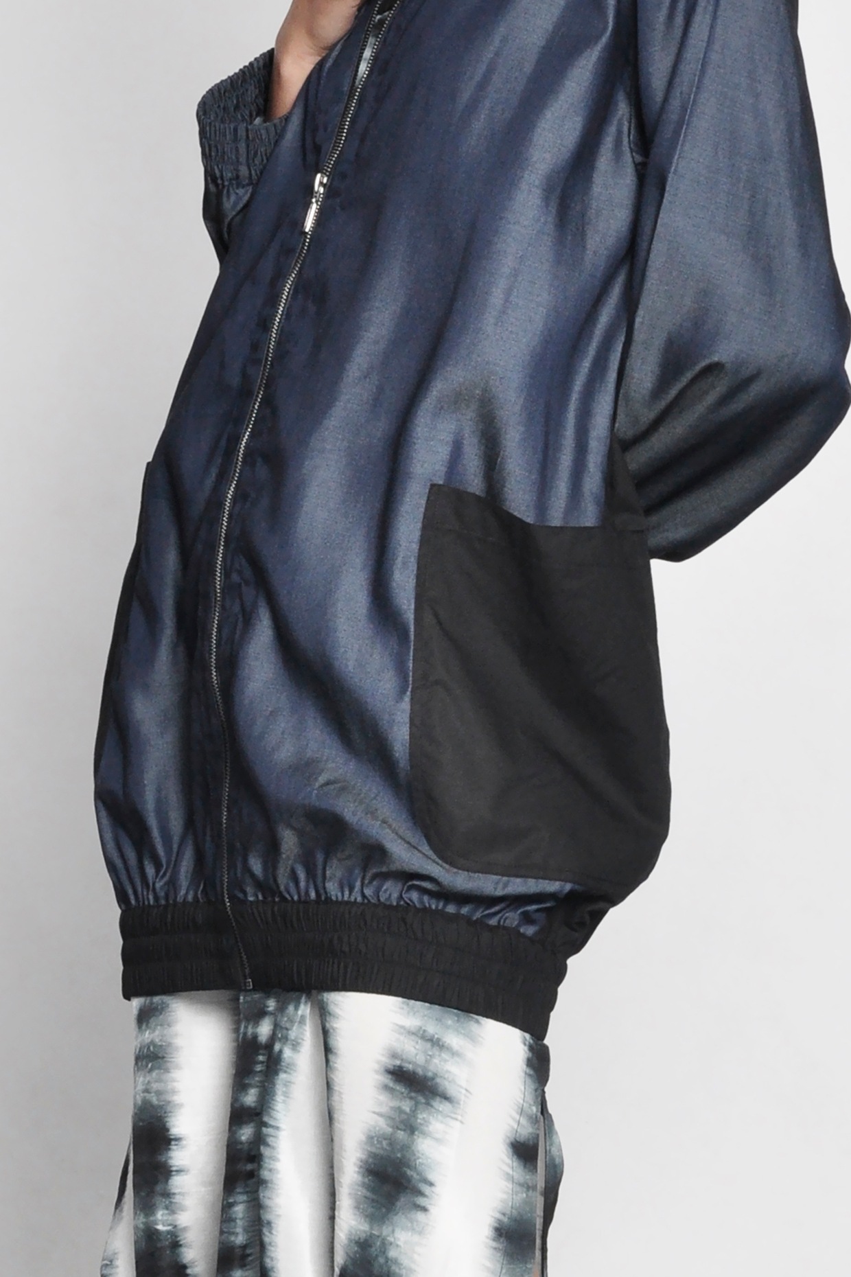 cobalt blue bomber jacket