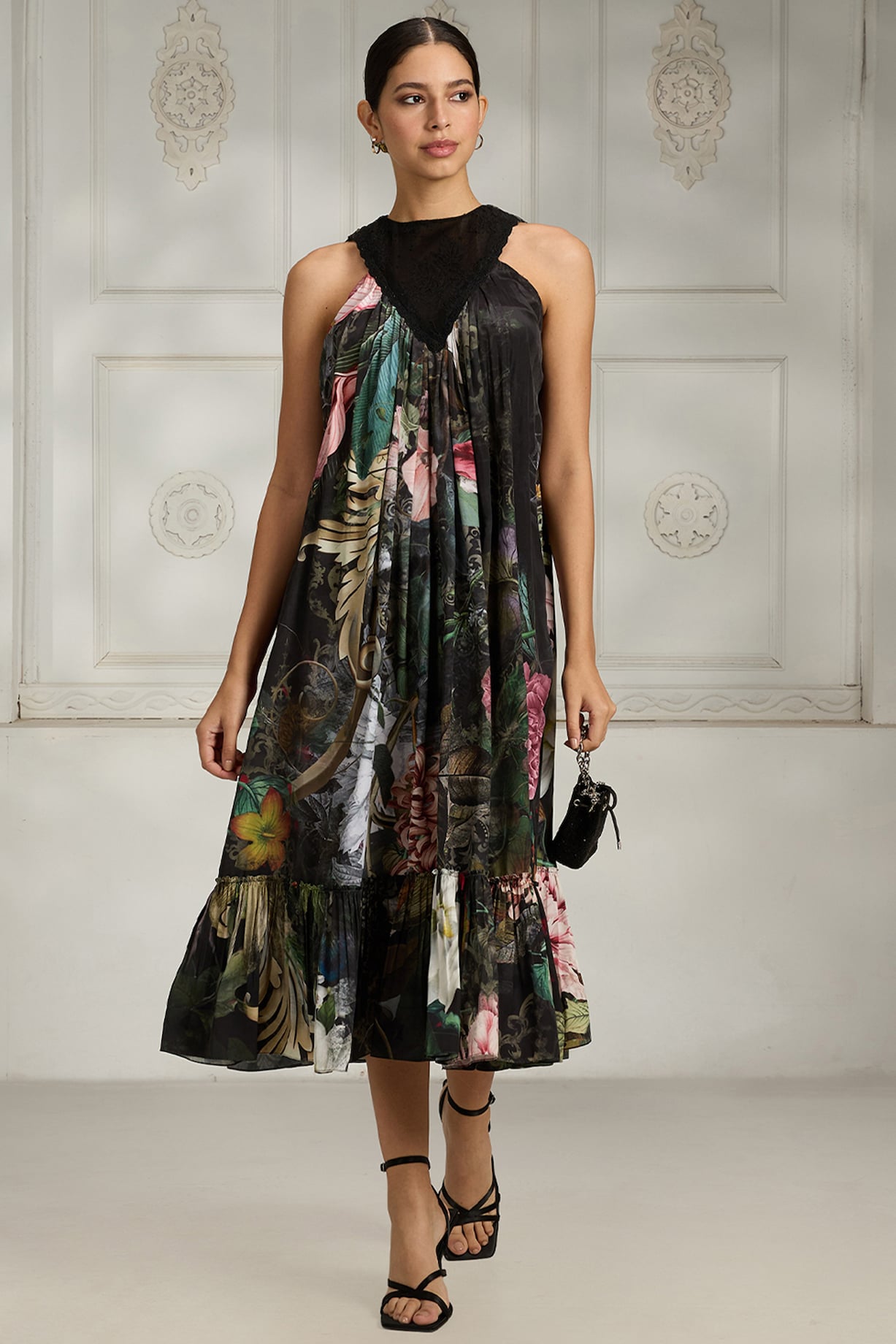 ankle length summer dress A-Line Ankle Length Chiffon Mother of the Bride Dresses COCOMELODY CM0355, M-Regency main image 0