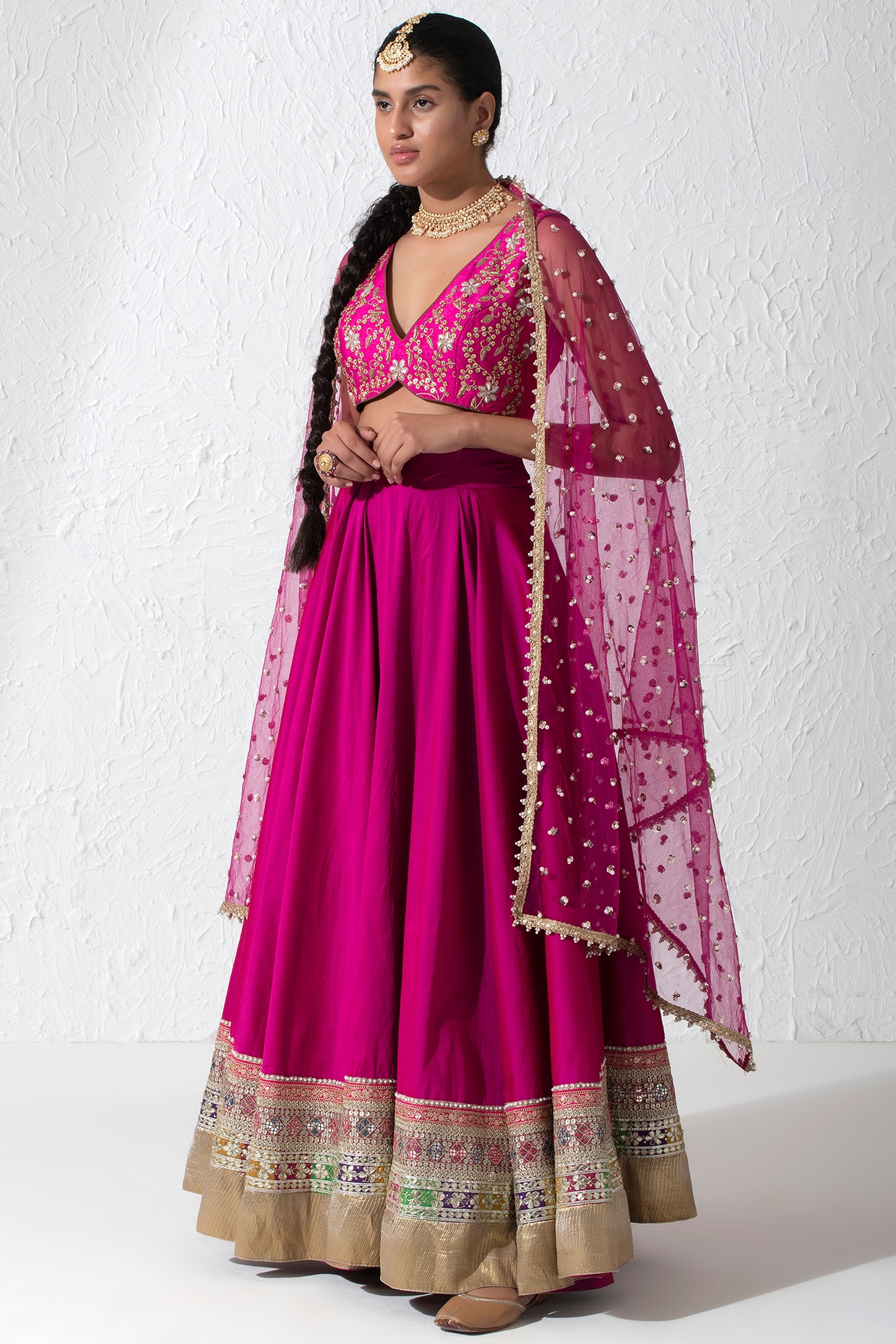 Wedding Wear Designer Bridal Lehenga. at Rs 3500 | Bridal Lehengas in Surat  | ID: 17804907691