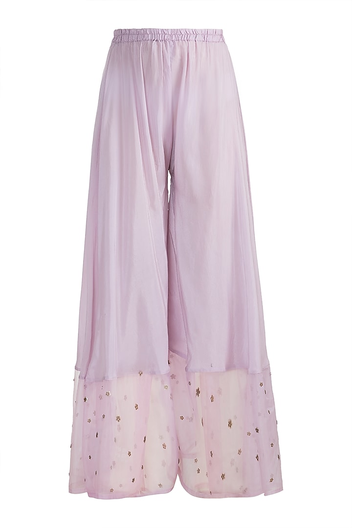 Lavender Mastani Party Wear Anarkali Set by Rishi & Vibhuti at Pernia's Pop Up Shop