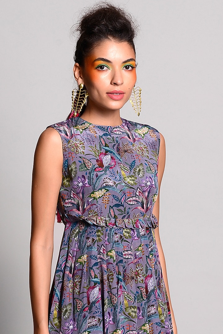 Jupiter Crepe Pant Set by Rishi & Vibhuti at Pernia's Pop Up Shop