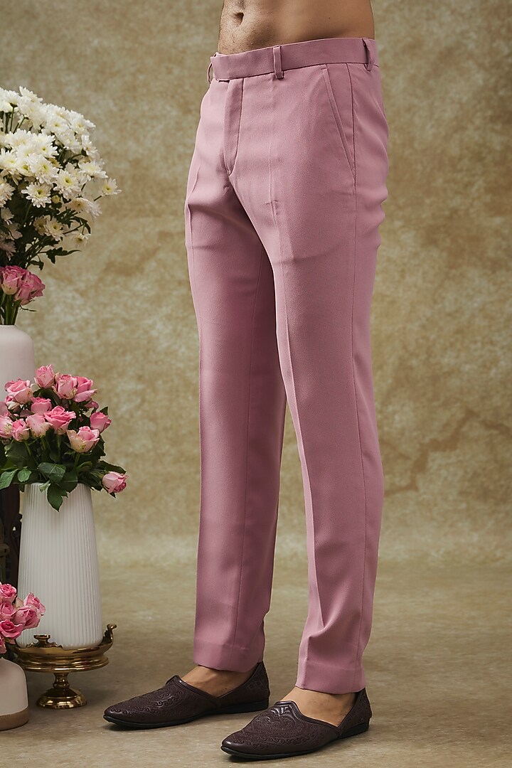 Lavender Imported Italian Hand Work Jodhpuri Set by RIYAASAT at Pernia's Pop Up Shop